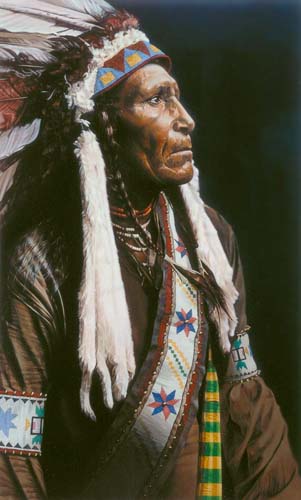 Raven Blanket, Nez Percé